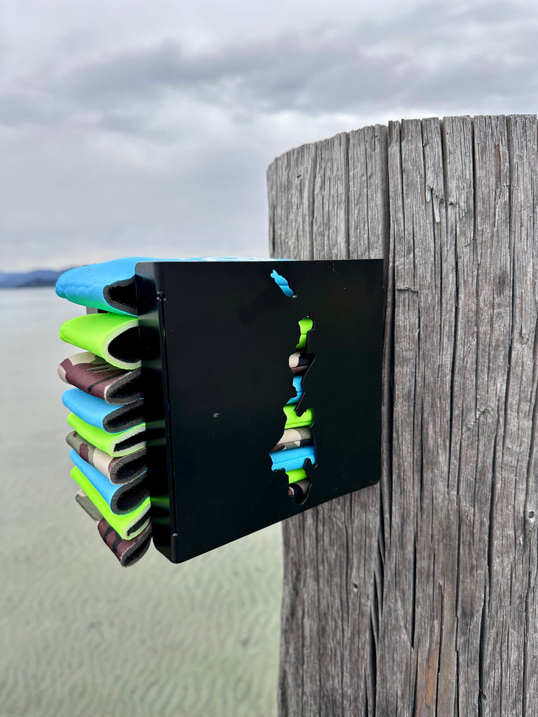 Metal Slim Can Koozie Holder