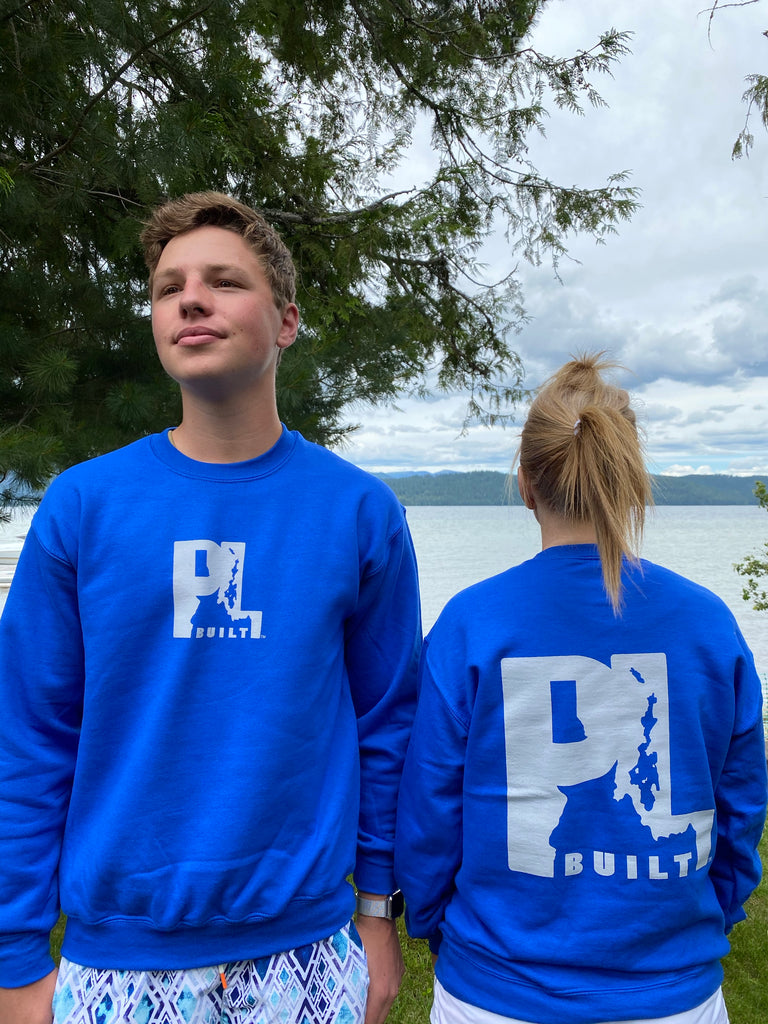 Sale: Royal Blue Crewneck Sweatshirt- Unisex
