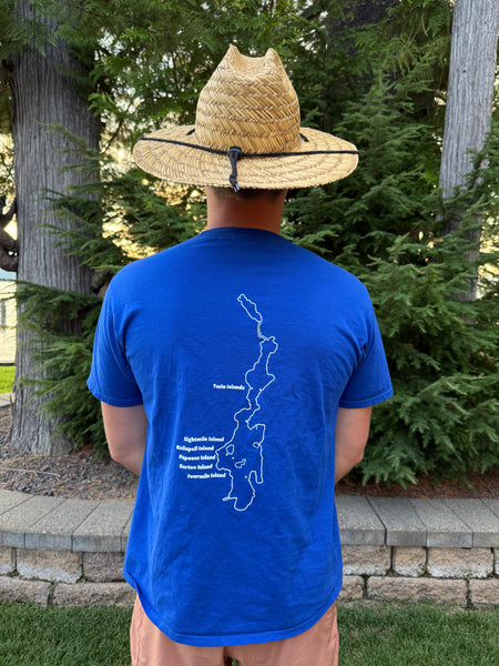 New! Men’s Lake PL Built Royal Bluet-shirt