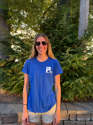 New! Women’s Lake PL Built Royal Blue crewneck t-shirt